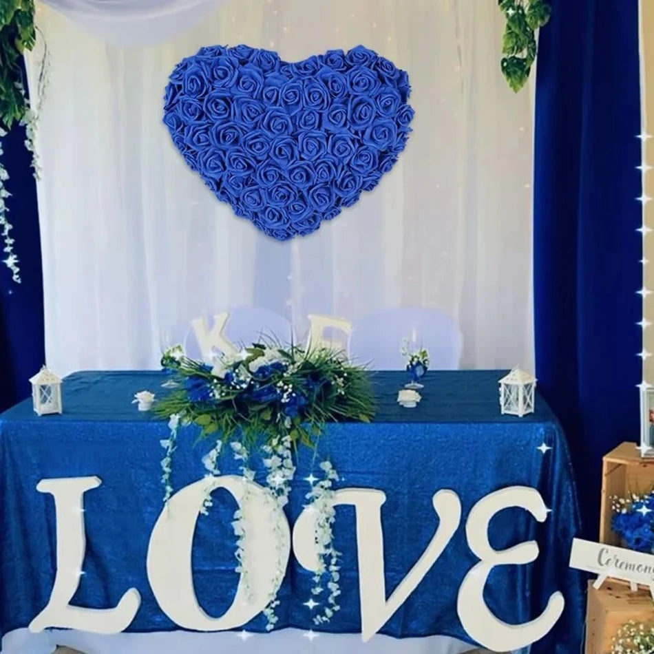 Foam Rose Artificial Flowers for Wedding, Wreath & DIY Décor Artificial Flower Heads Babs