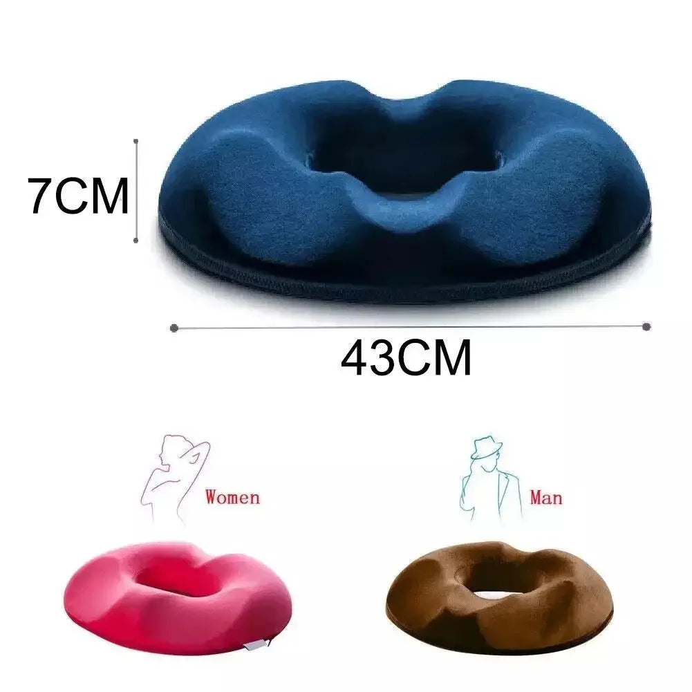 Donut Seat Cushion – Memory Foam Coccyx & Tailbone Support Memory Foam Seat Cushion Babs
