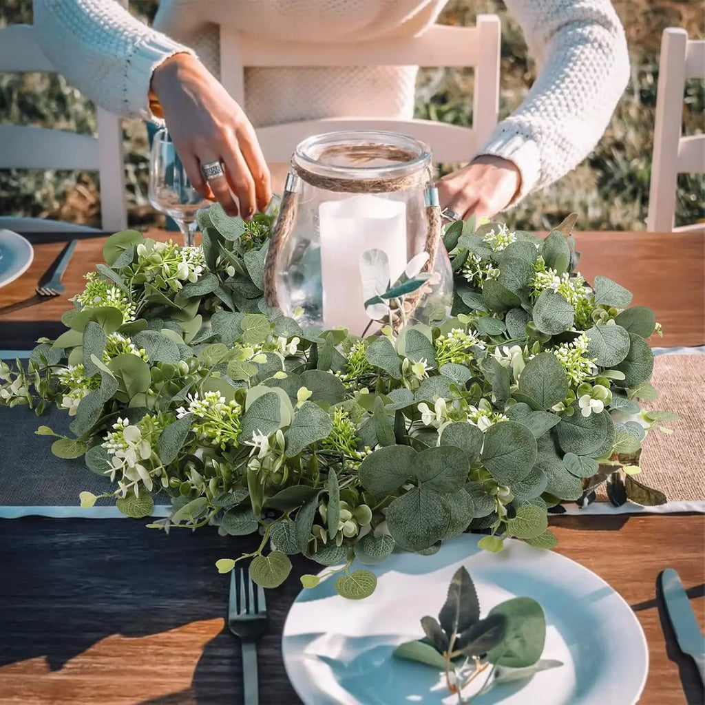 Artificial Green Foliage Vine – Wedding & Wall Decor (1/3 pcs) Artificial Vine Garland Babs