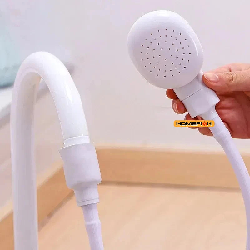 Faucet Shower Head Extender with Hose & Drain Filter for Pets Faucet Shower Extender Babs