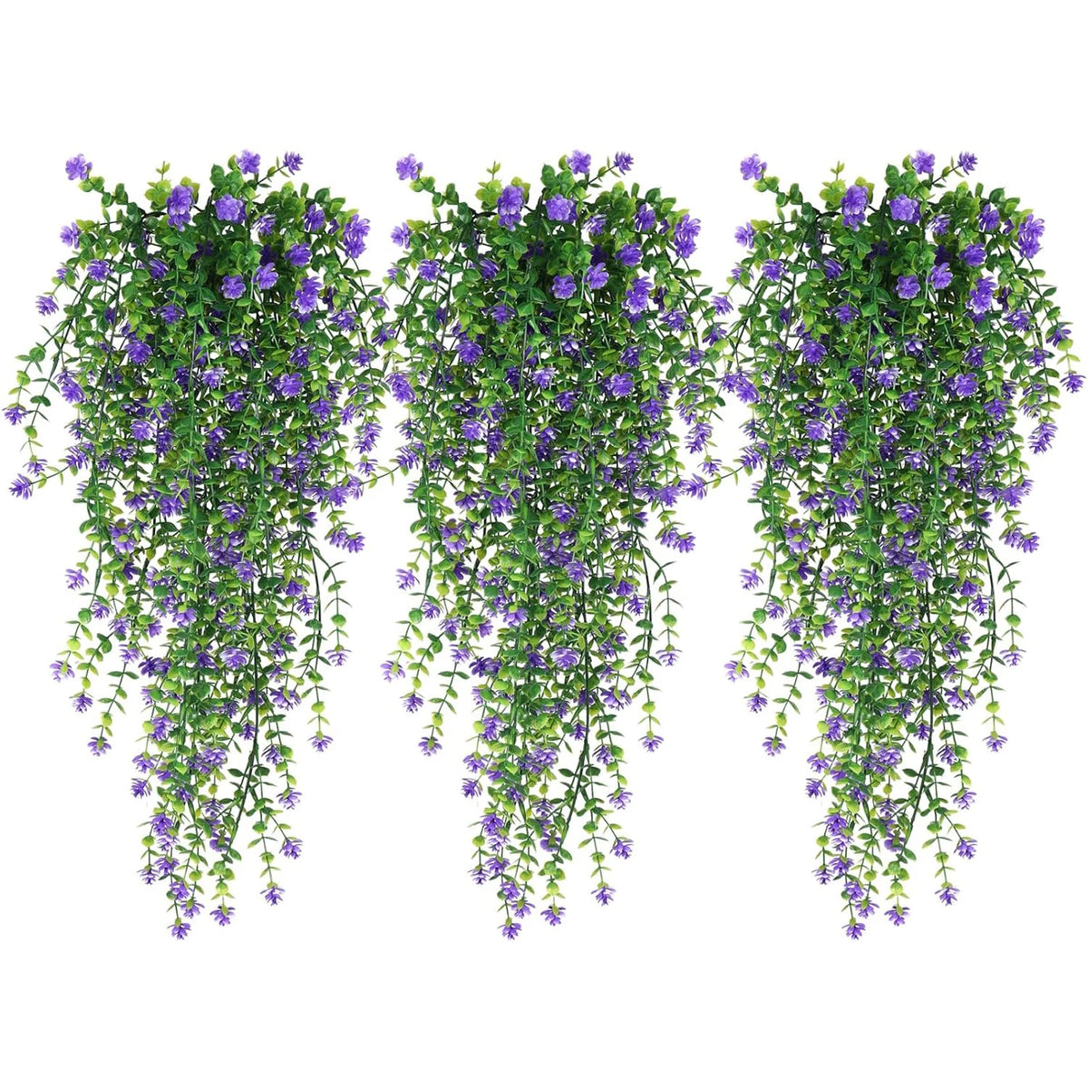 Artificial Eucalyptus Camellia Vine – UV-Protected Faux Plant Decor Artificial Plant Vine Babs