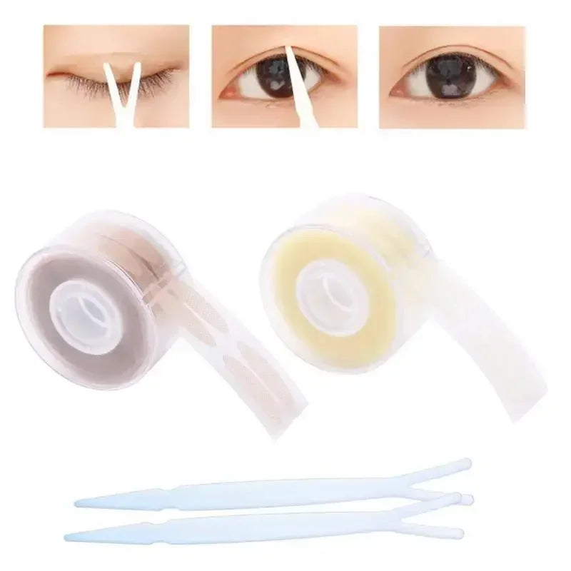 Invisible Double Eyelid Lift Strips – 600/360 Clear Stickers Eyelid Lift Stickers Babs