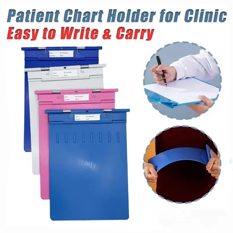 ABS Patient Chart Clipboard Folder – Durable & Lightweight Chart Clipboard Folder Babs