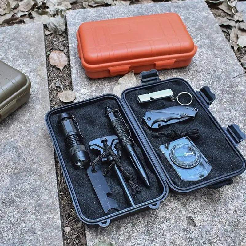 Waterproof Sealed Survival Box – Outdoor Camping Storage Waterproof Storage Box Babs