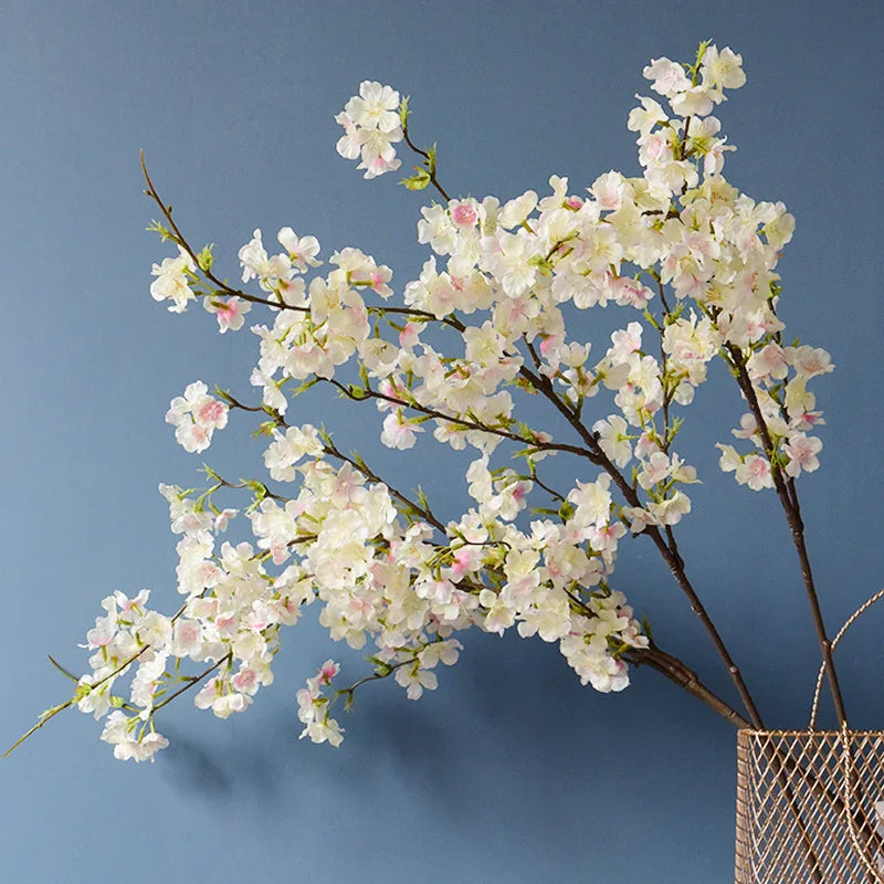 109cm Artificial Cherry Blossom Silk Branch | Sakura Decor Artificial Flower Branch Babs