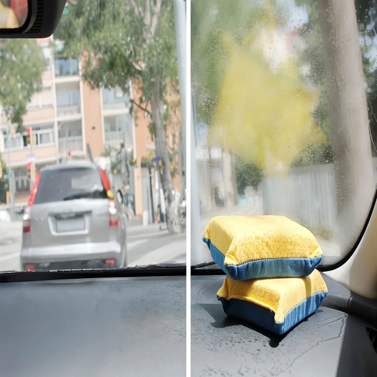 Super Absorbent Anti-Fog Sponge for Car, Mirror & Glass Cleaning Sponge Babs