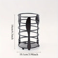 Metal Vertical Utensil Drain Rack | Kitchen Cutlery Holder Utensil Drain Rack Babs Black