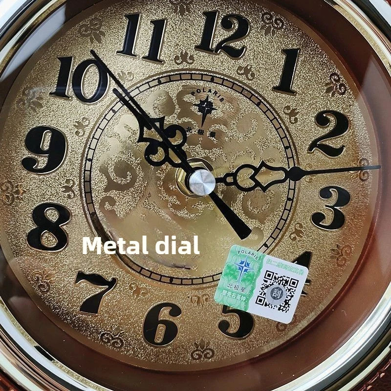 Retro Swing Desk Clock – Silent Quartz Table Clock for Home Décor Decorative Desk Clock Babs
