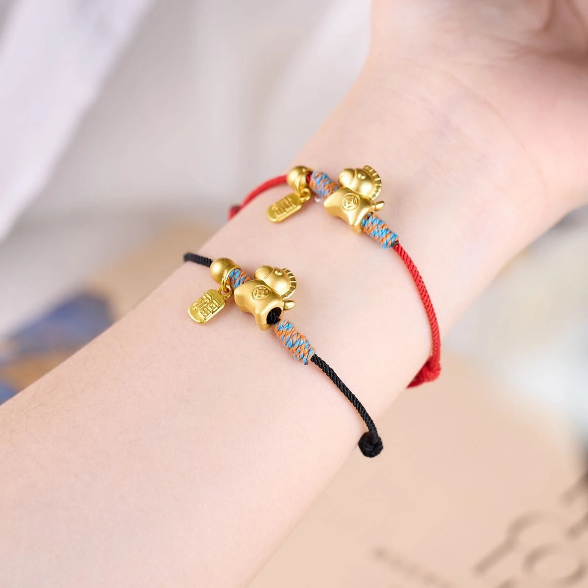 2026 Year of the Horse Red Fortune Charm Bracelet | Chinese Style Charm Bracelet Babs