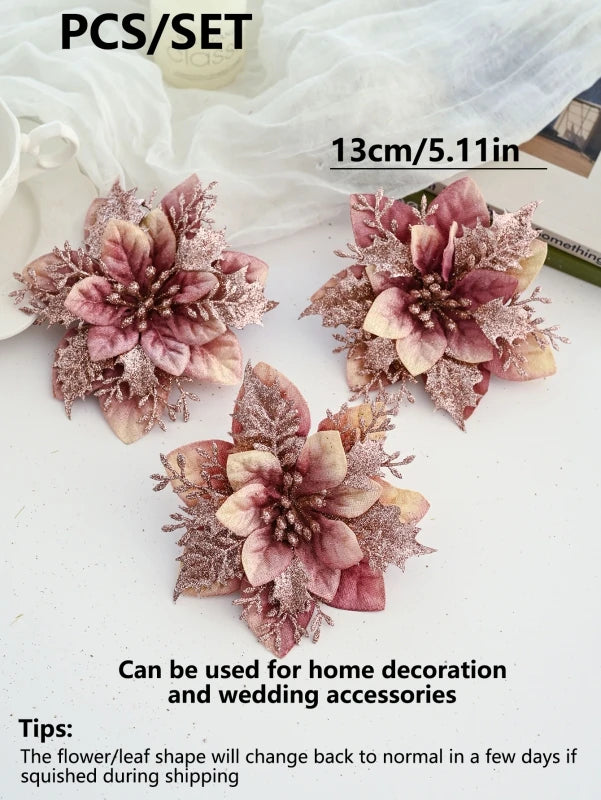 10/20 PCS Silk Artificial Rose Flower Heads | Wedding & Home Decor Artificial Flowers Babs color 3 20 pieces