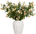 Artificial Camellia Daisy Silk Stems – Wedding & Home Décor Artificial Flower Stems Babs Champagne 1 pc