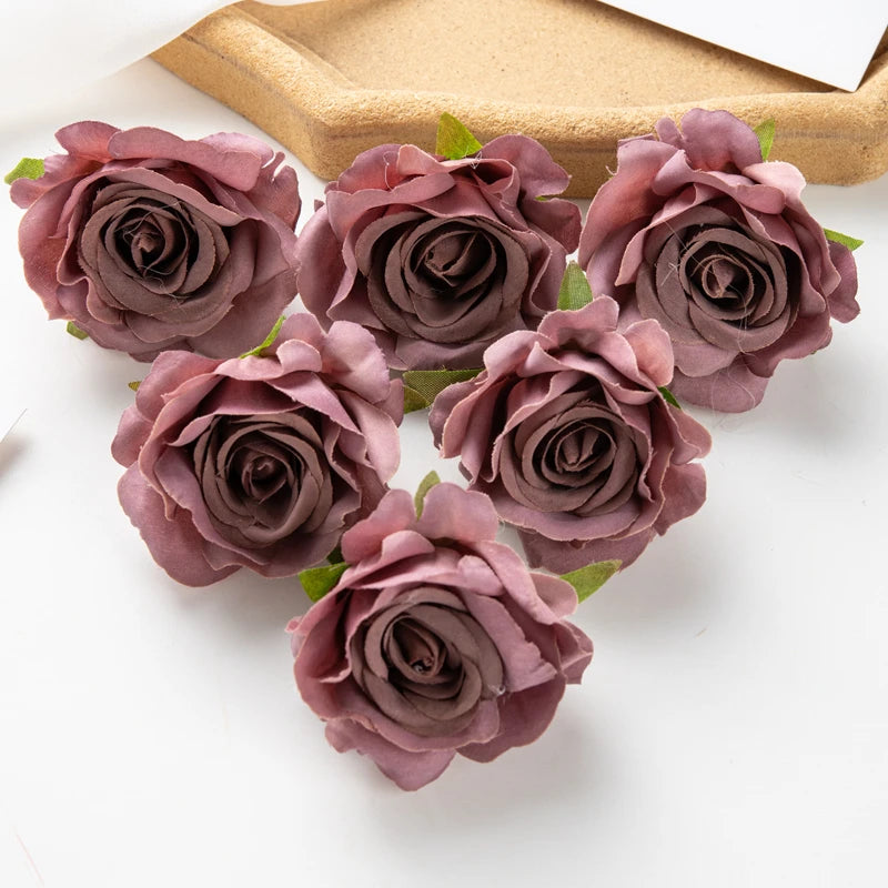 Silk Rose Artificial Flowers Bulk 50/100pcs – Wedding & Decor Artificial Silk Flowers Babs color 11 100pcs
