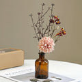 Artificial Silk Peony Bouquet – Indoor & Outdoor Floral Décor Artificial Flower Bouquet Babs color 1 with vase 1 pc