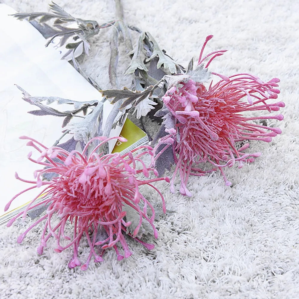 Artificial Crab Claw Silk Flower Bouquet – Wedding & Home Décor Artificial Flower Bouquet Babs color 7 1pc