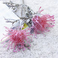 Artificial Crab Claw Silk Flower Bouquet – Wedding & Home Décor Artificial Flower Bouquet Babs color 7 1pc