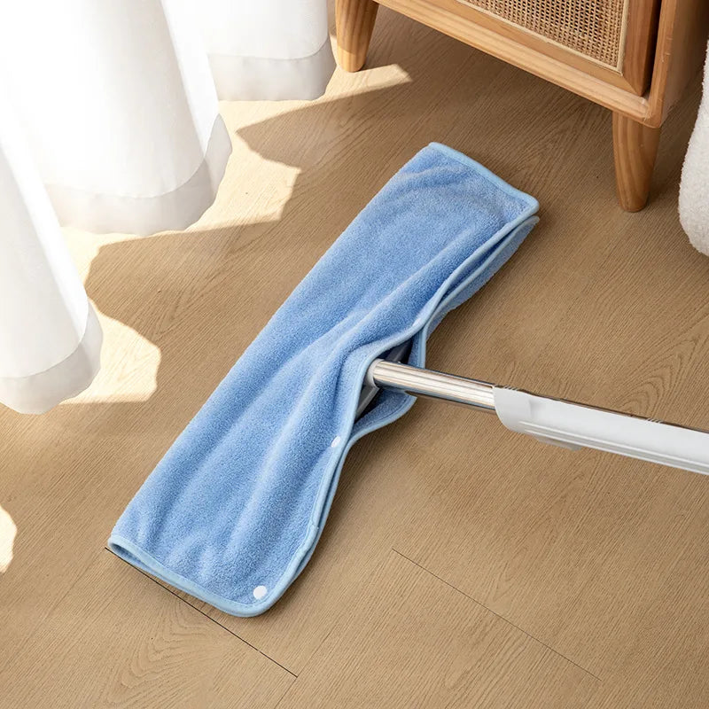 2PCS Coral Velvet Mop Replacement Pads – Thick & Absorbent Mop Replacement Pad Babs