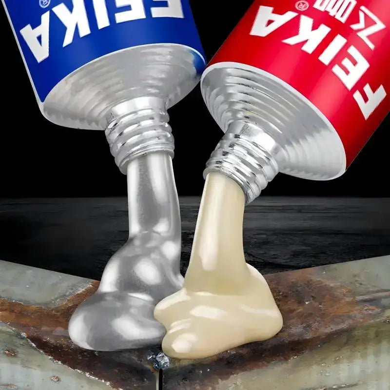 2-Pack Metal Casting Repair AB Adhesive – Weld-Grade Glue Metal Repair Adhesive Babs