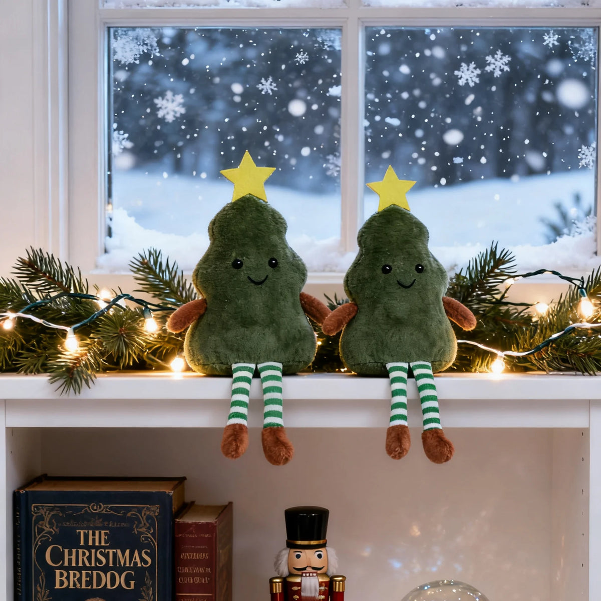 Avocado Christmas Tree Plush Doll Ornament | Holiday Gift 2026 Christmas Plush Ornament Babs