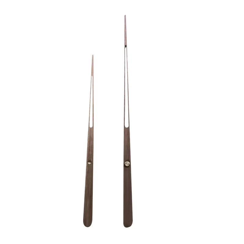 Walnut Wood Wall Clock Hands – Replacement Clock Needles Clock Replacement Hands Babs Light Coffee 27CM