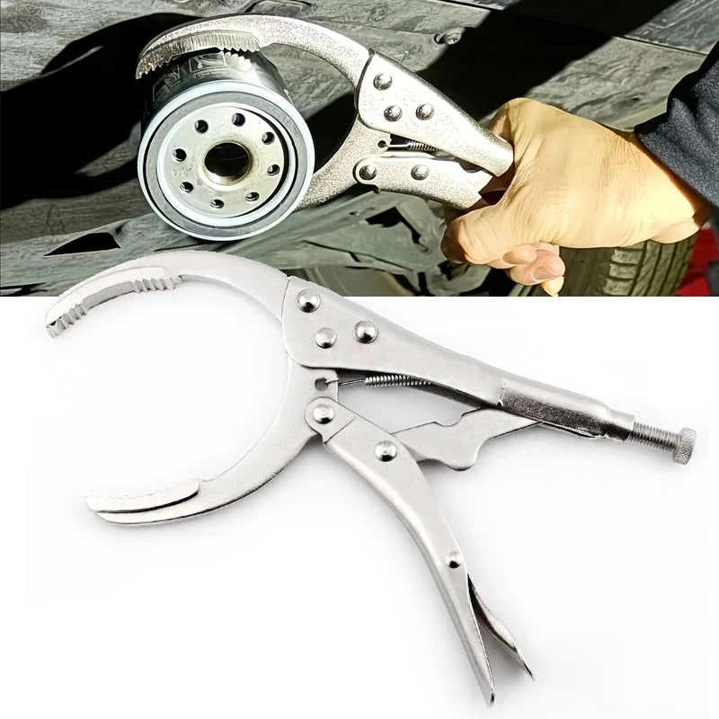 Adjustable Oil Filter Wrench – Multi-Function Engine Clamp Tool Oil Filter Wrench Babs Default Title