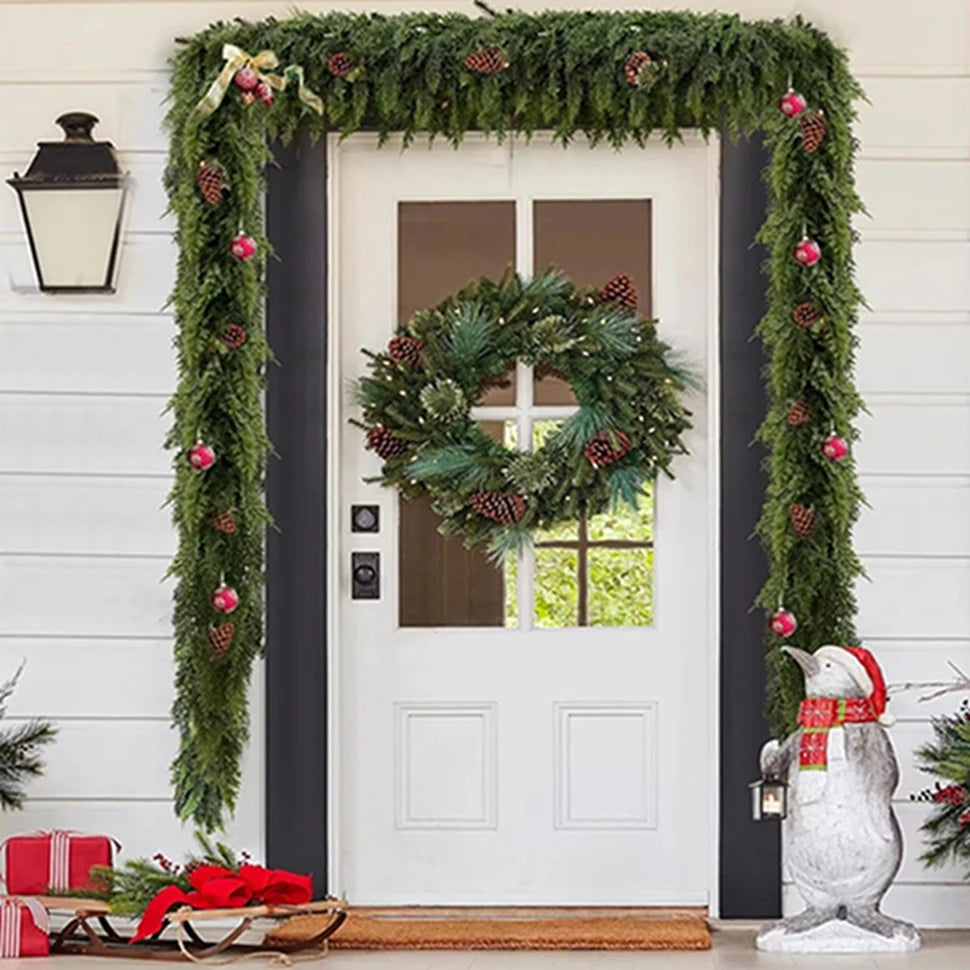 275cm Artificial Cypress Garland – Christmas & Home Décor Artificial Garland Babs