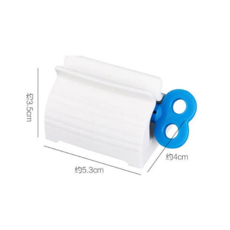 Manual Rolling Tube Squeezer – Toothpaste & Cosmetics Tube Squeezer Dispenser Babs 1Pc-blue