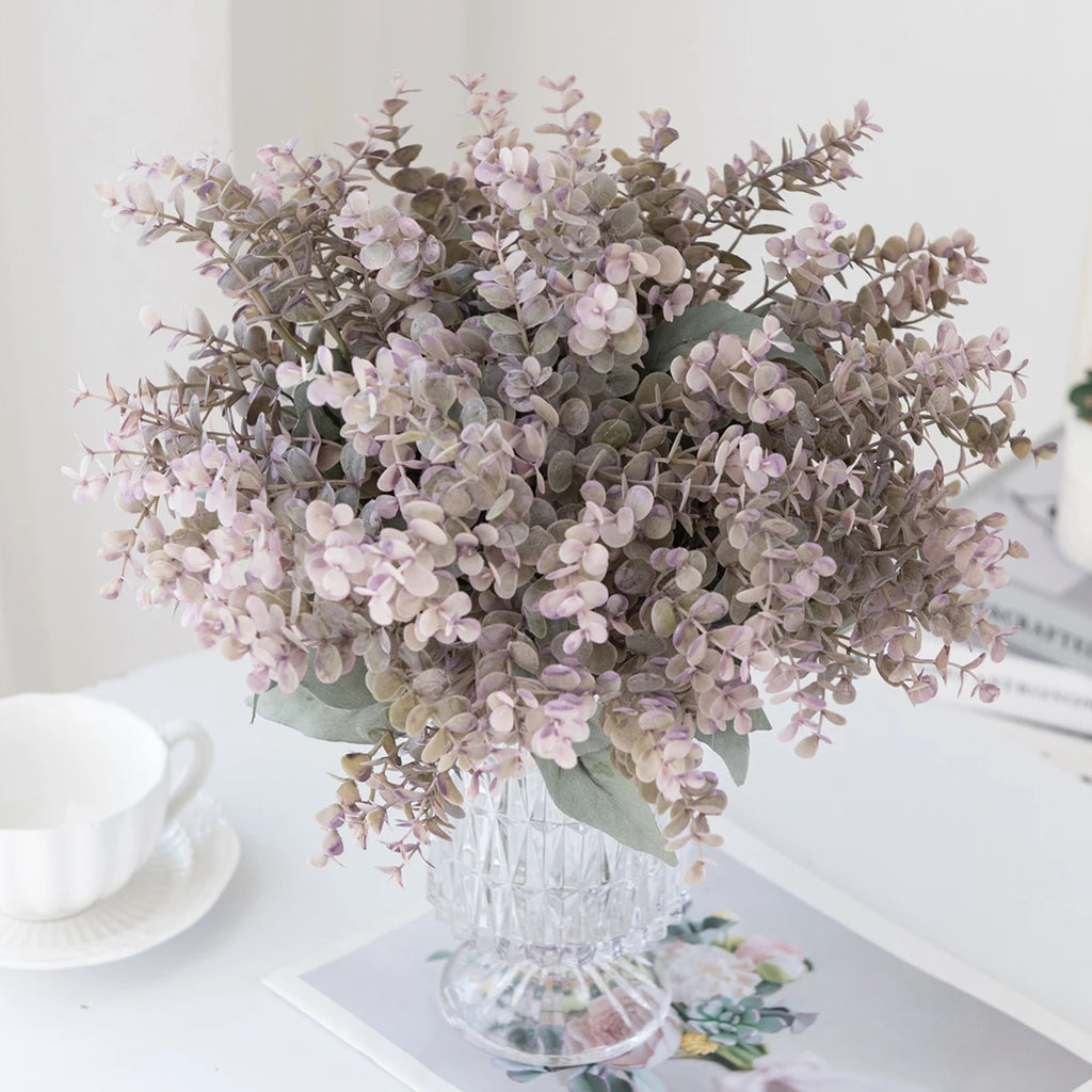Artificial Eucalyptus Stems – UV-Protected Faux Plastic Plants Artificial Plant Stems Babs