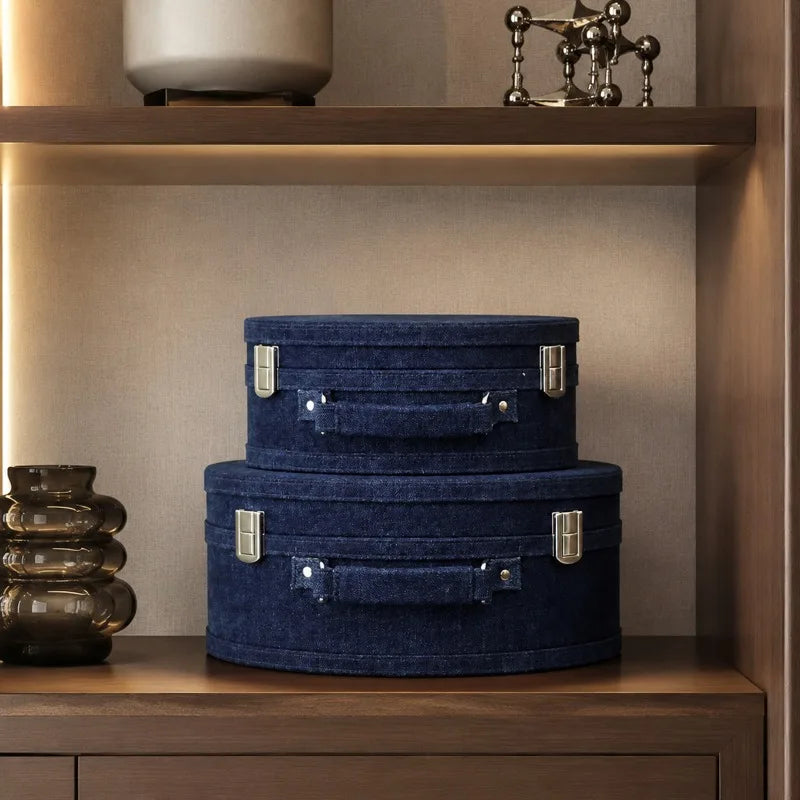 Large 18L Canvas Storage Box – Clothes & Bedroom Organizer Fabric Storage Box Babs