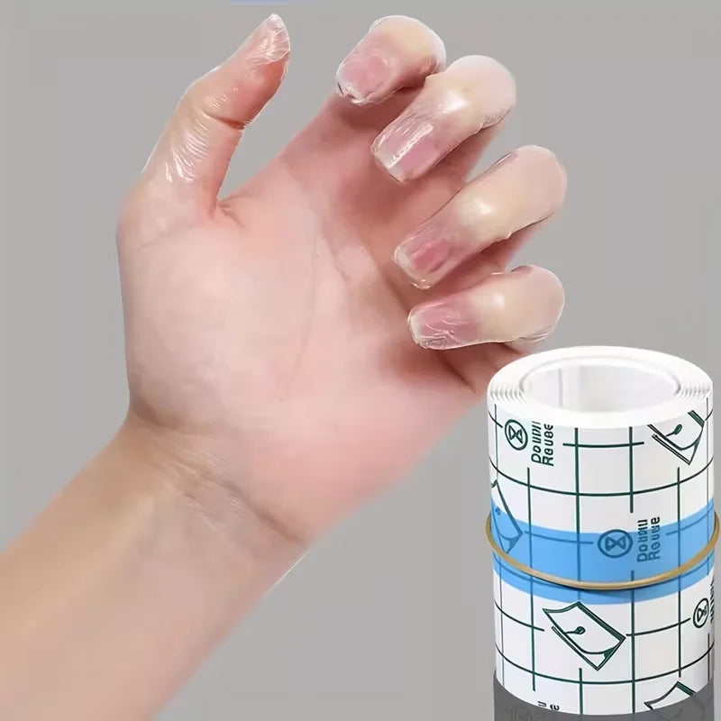 PU Waterproof Self-Adhesive Finger Wrap Tape – 1m Roll Finger Protection Tape Babs