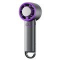 USB Handheld Mini Cooling Fan – 5 Speed Foldable Type-C Handheld Cooling Fan Babs Y32 grey