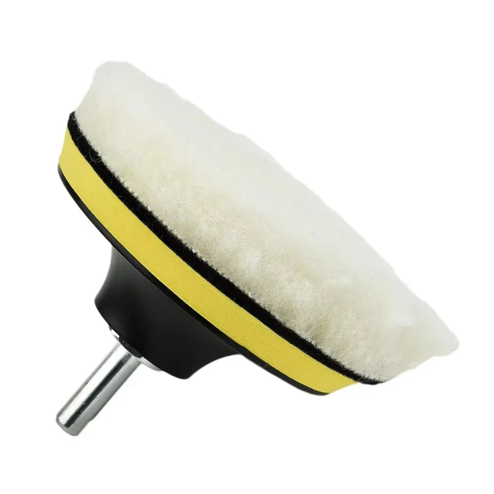 Car Polishing Buffing Set – 3" Microfiber Pads & Drill Backing Plate Car Polishing Kit Babs