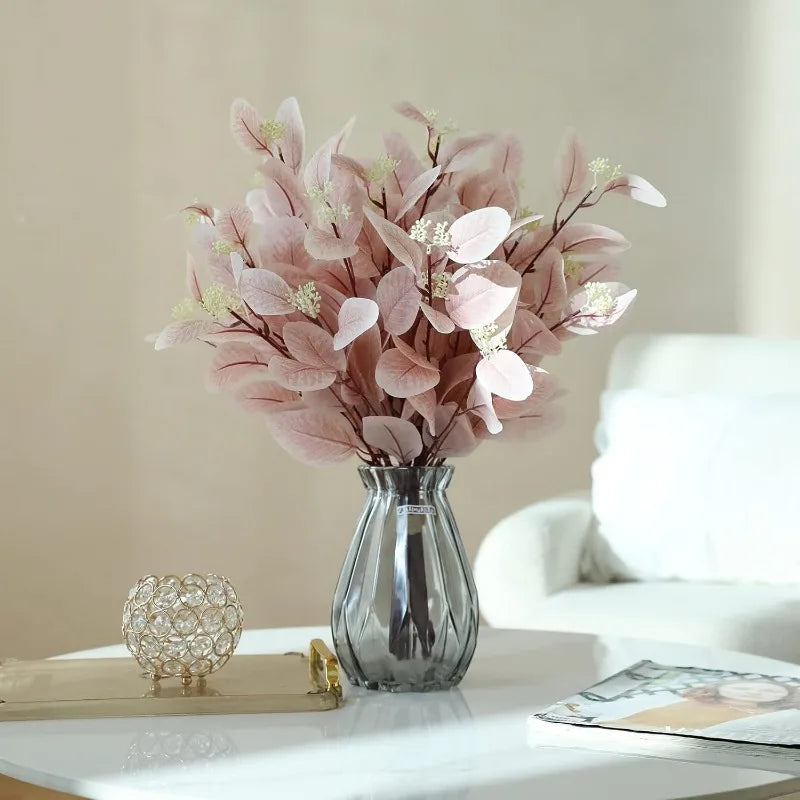 50cm Artificial Eucalyptus Silk Stems – Wedding & Home Decor Artificial Flower Stems Babs