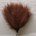 10PCS Artificial Pampas Grass Bouquet | Faux Silk Boho Decor Artificial Floral Decor Babs color 1