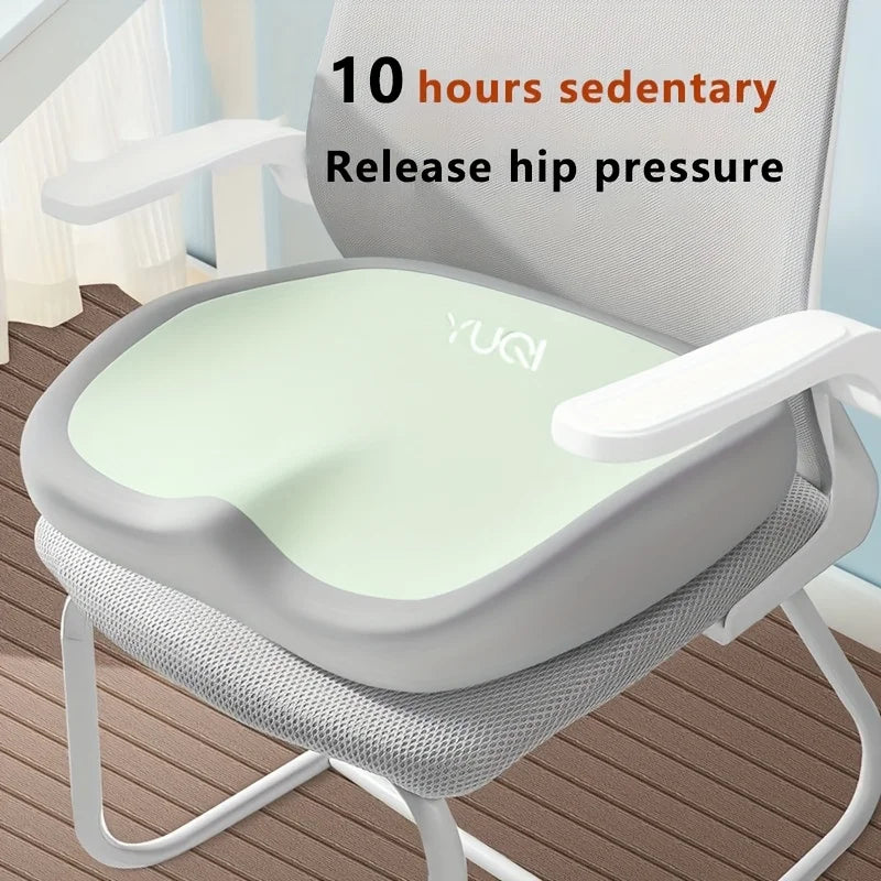 Memory Foam Seat Cushion – Ergonomic Hip & Waist Support Memory Foam Cushion Babs