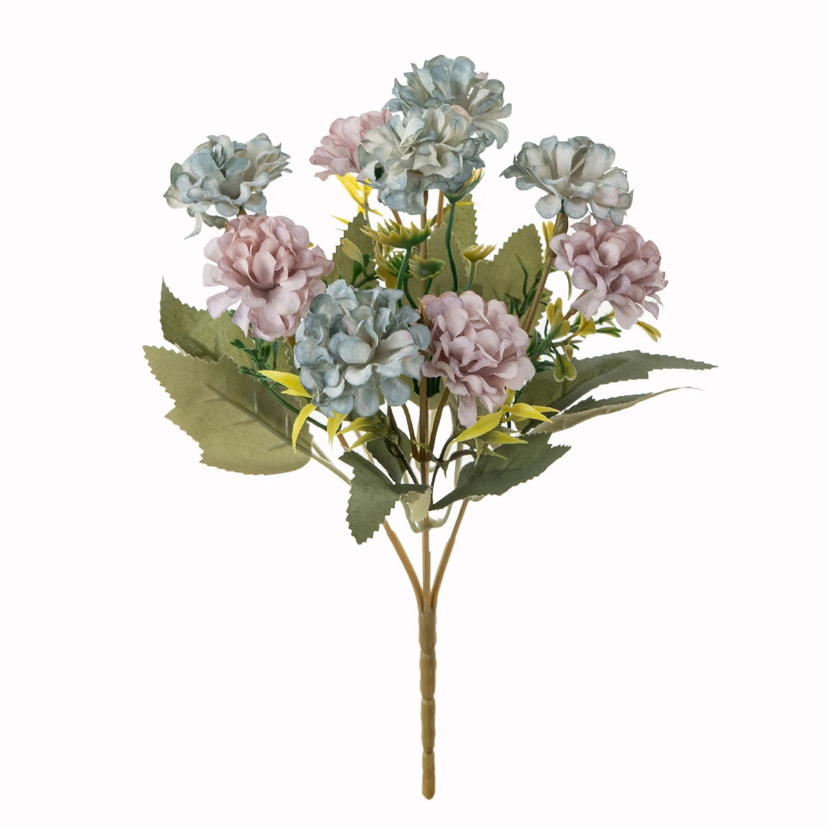 Silk Hydrangea Artificial Bouquet – Wedding & Home Décor Artificial Flower Bouquet Babs color 4 2 pcs