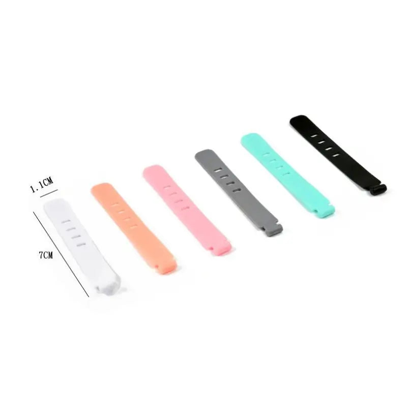 10-Pack Silicone Cable Organizer Ties | Cord Management Straps Cable Organizer Ties Babs