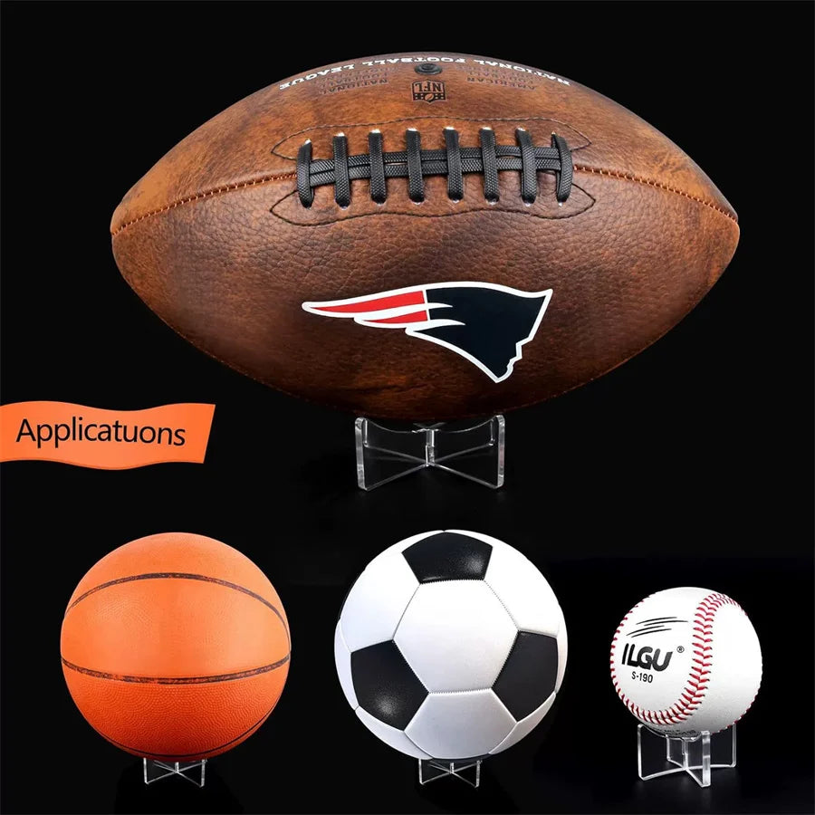 Multi-Sport Ball Stand Display Holder – Baseball, Basketball Ball Display Stand Babs