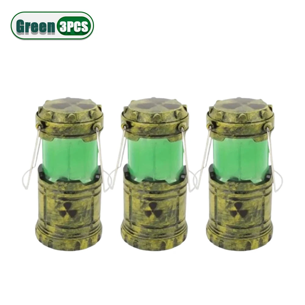 Nuclear Reactor Night Light Mini Sci-Fi Lamp | Novelty Decor Novelty Night Light Babs Green-3PCS