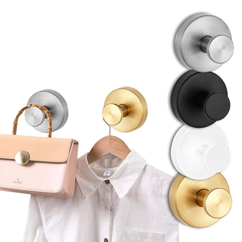 Stainless Steel Suction Cup Hook – No-Drill Waterproof Wall Hook Suction Cup Hook Babs