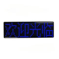 Rechargeable Bluetooth Programmable LED Name Badge & Display LED Name Badge Babs Blue