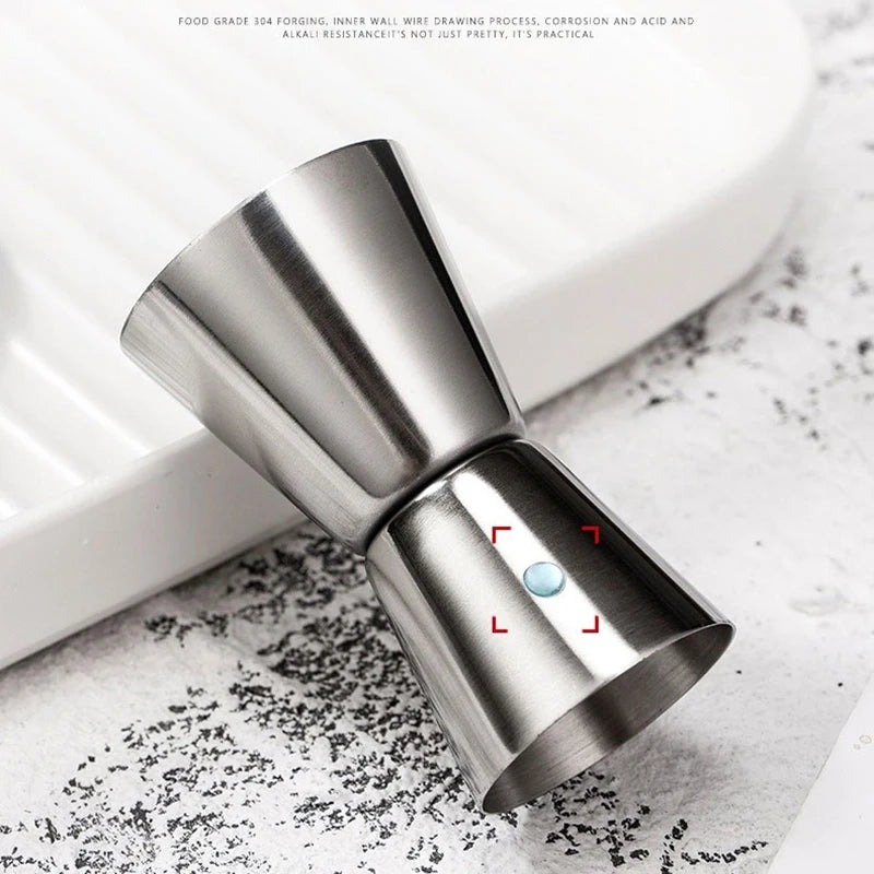 Stainless Steel Dual Shot Cocktail Jigger – Bar Measure Cup Cocktail Jigger Babs