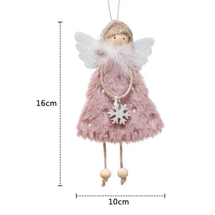 Christmas Elf Doll Ornament – Xmas Tree Hanging Pendant Christmas Tree Ornament Babs I