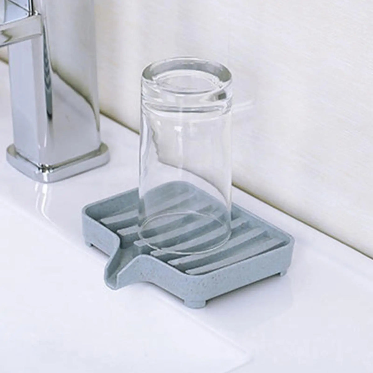 Soap Dish with Drain – Multipurpose Shower Soap Tray Soap Dish Babs