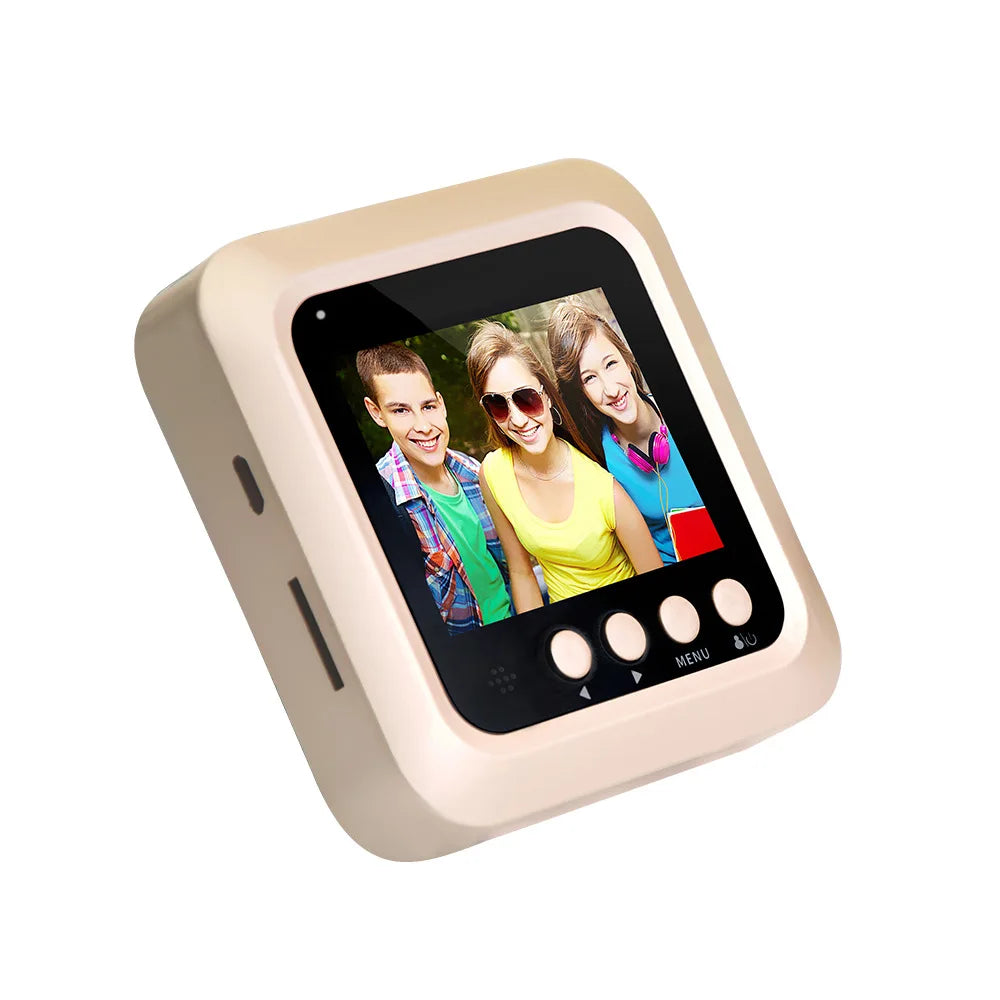 Smart Cat Eye Door Viewer – HD 2.4" IR Night Vision & Motion Detection Peephole Door Camera Babs