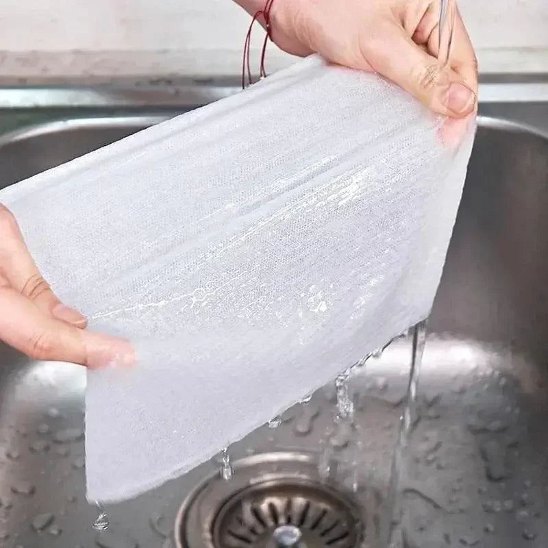 Washable Dry & Wet Kitchen Cleaning Cloths – Non-Woven Roll Kitchen Cleaning Cloths Babs