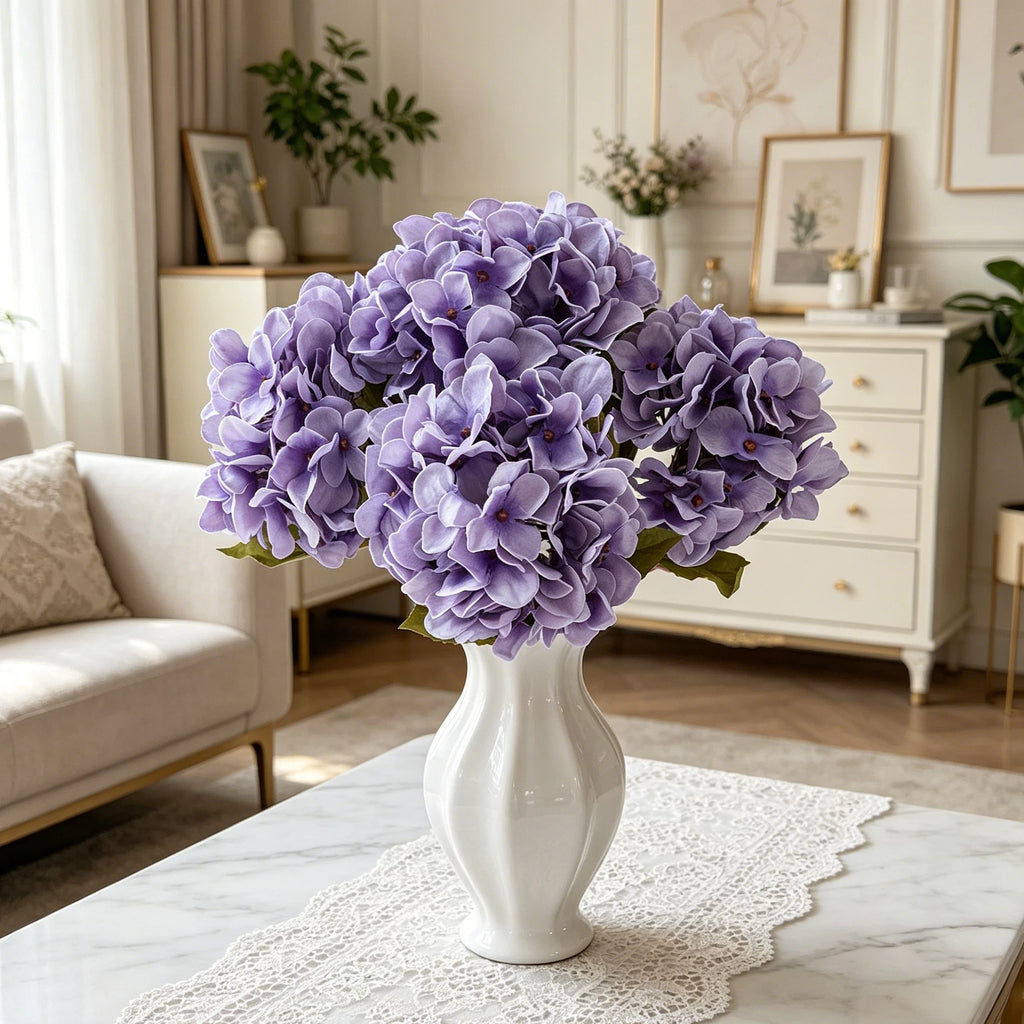 Artificial Silk Hydrangea Flowers – Wedding & Home Décor Artificial Silk Flowers Babs