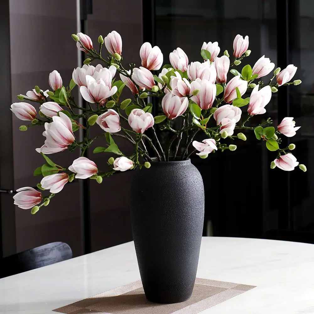 Artificial Silk Magnolia Branches – Wedding & Home Décor Artificial Flower Branch Babs