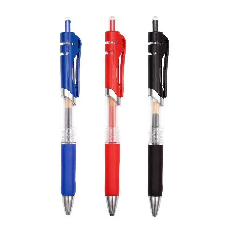 23-Piece Retractable Gel Ink Pen Set 0.5mm – Black Blue Red Gel Ink Pen Set Babs