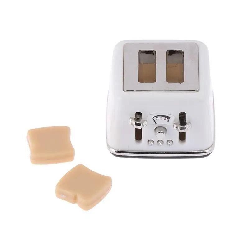 1:12 Dollhouse Miniature Bread Machine & Toaster Decoration Dollhouse Miniature Babs