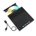 USB 3.0 Type-C External Blu-Ray Drive – CD DVD BD-RW Burner External Optical Drive Babs Black NONE